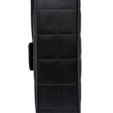 Chanel Black Satin Chocolate Bar Mini East-West Flap Bag