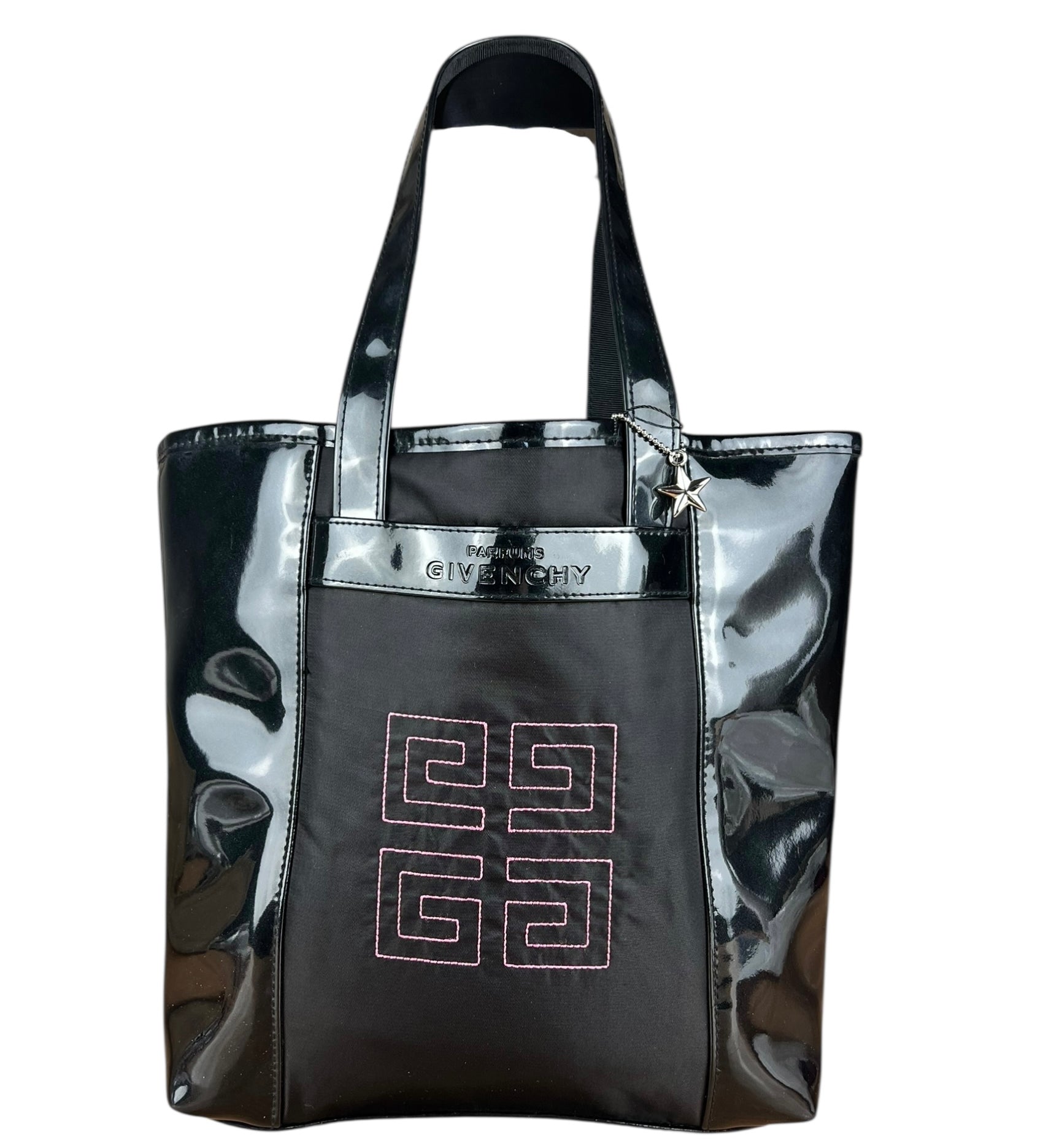 Givenchy Parfums Black Patent Tote