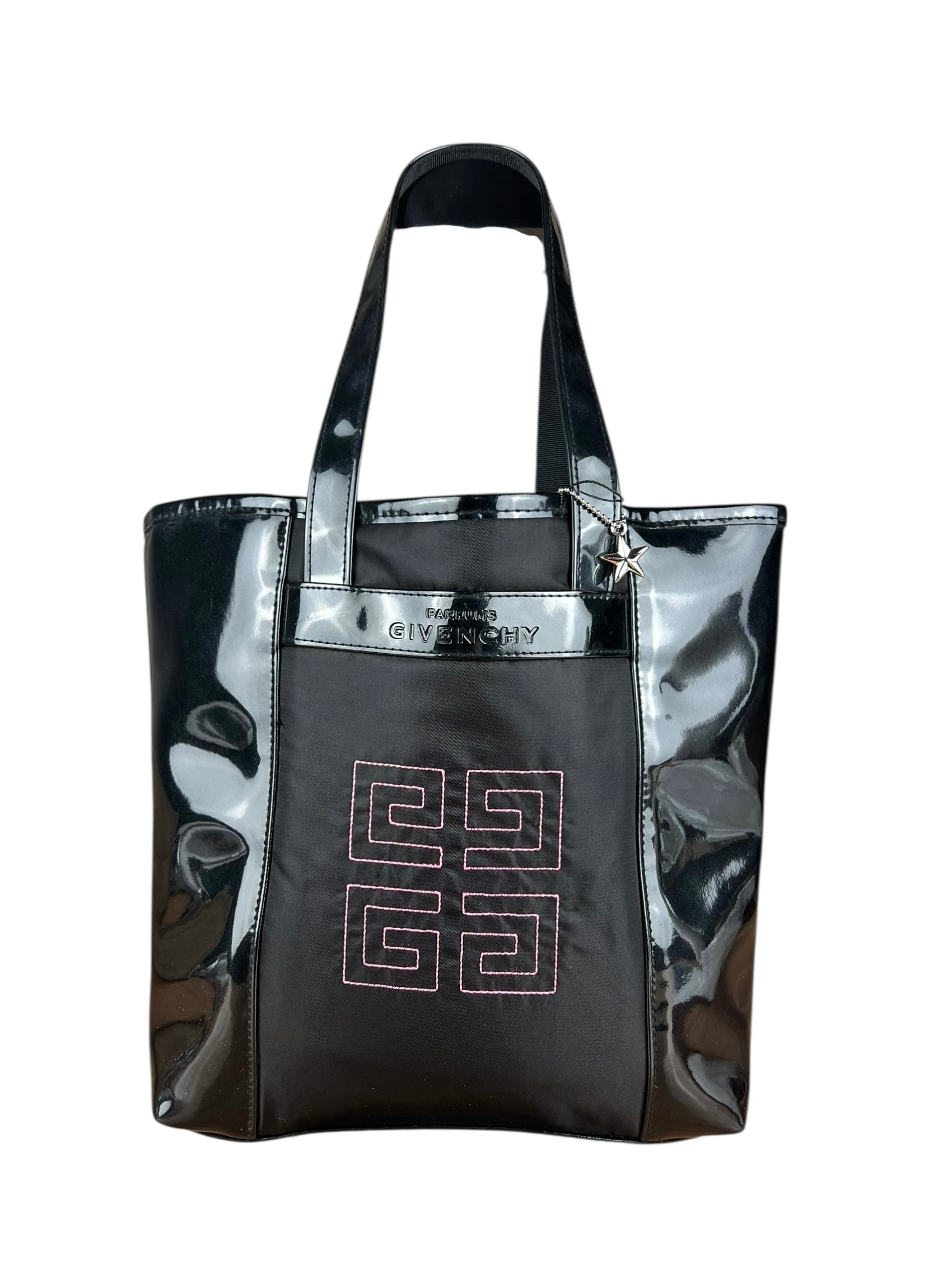 Givenchy Parfums Black Patent Tote
