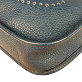 Hermes Blue Pale Clemence Leather Evelyn TPM III Crossbody