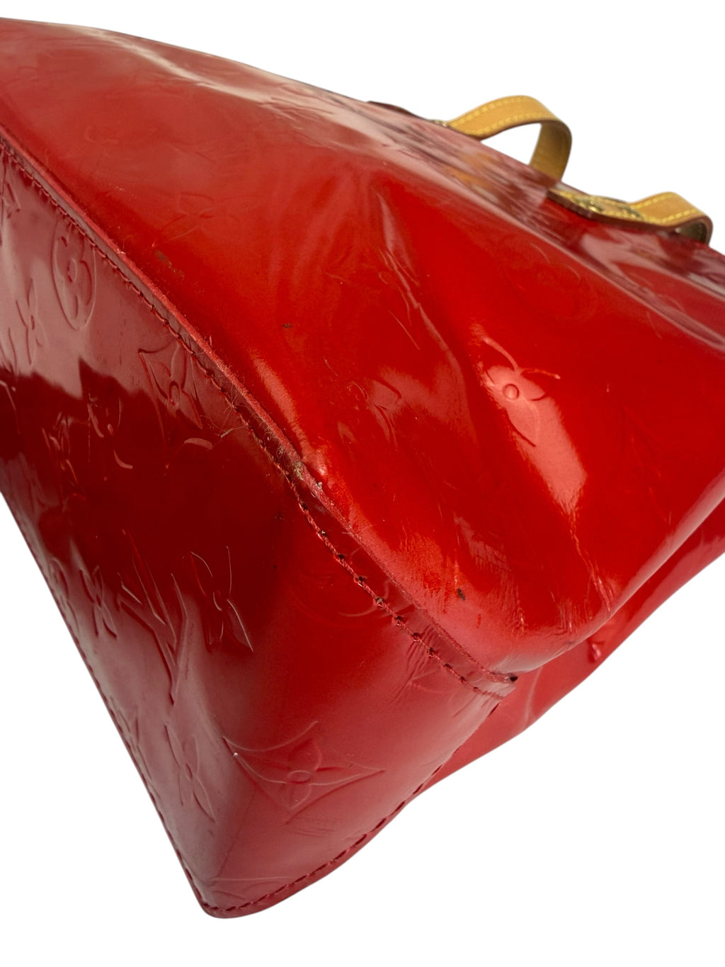 Louis Vuitton Red Vernis Reade Tote PM