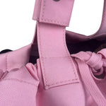 Balenciaga Pink/Black 24/7 Layered Mesh Tote Bag