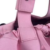 Balenciaga Pink/Black 24/7 Layered Mesh Tote Bag
