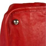 Chanel Red Quilted Leather Natural Beauty Chain Tote 2010