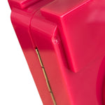 Chanel Rare Pink Plexi Brick Lego Clutch/Shoulder Bag 2014