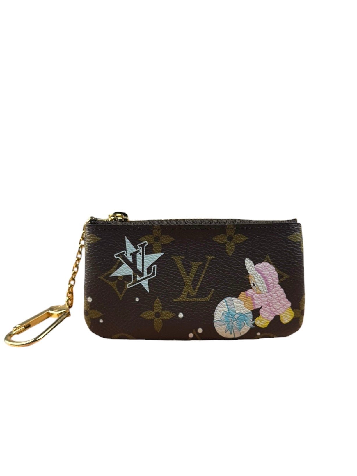 Louis Vuitton Limited Edition Monogram Vivienne Holiday Collection Key Pouch