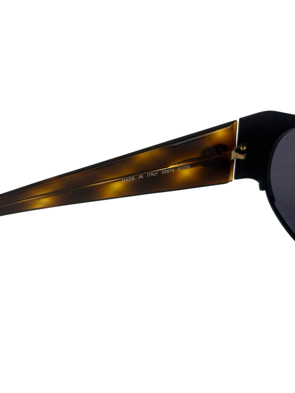 Chanel Tortoise-Shell Oval Sunglasses RX