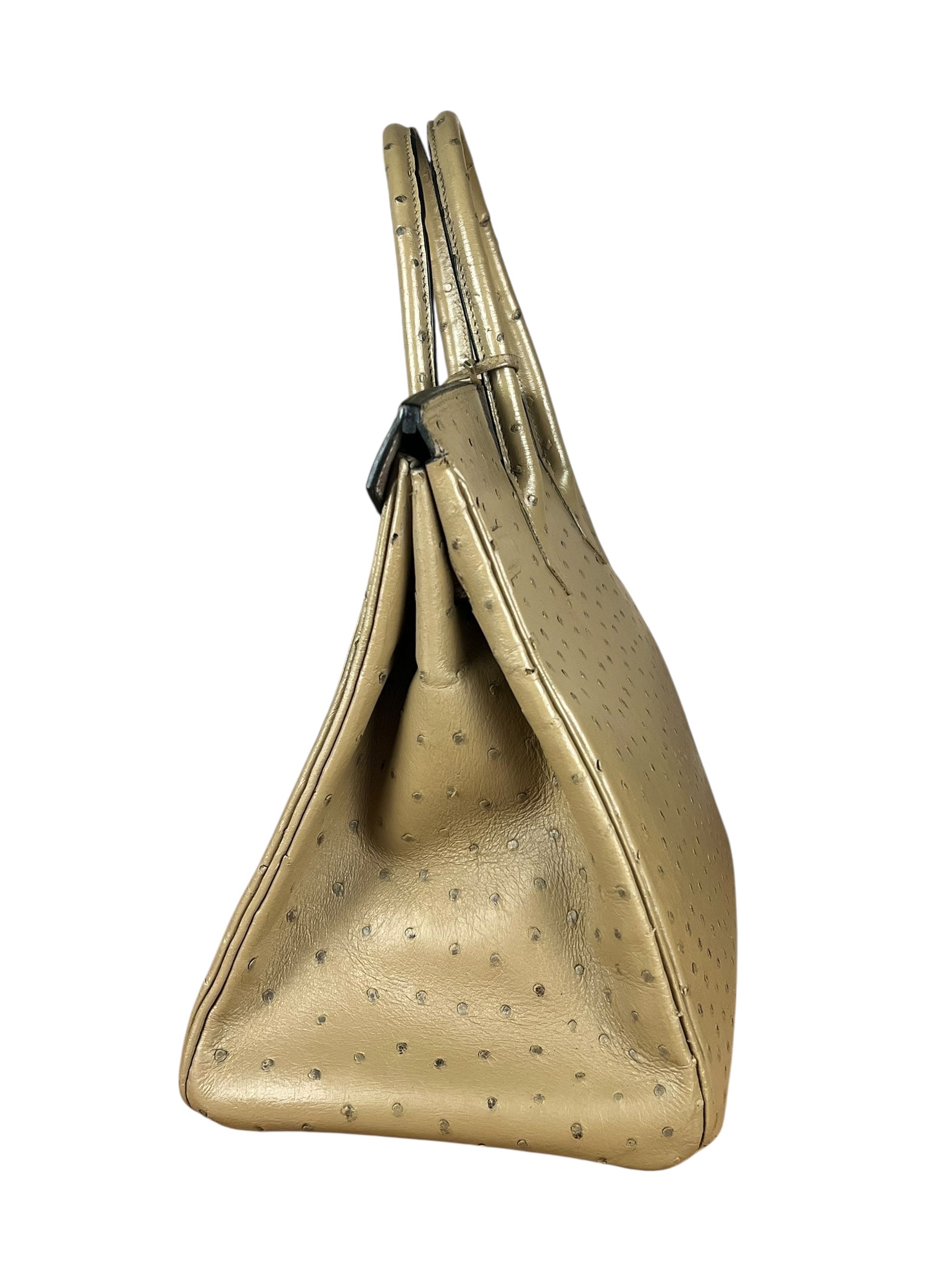Hermes Birkin 35 Mousse Ostrich 2001