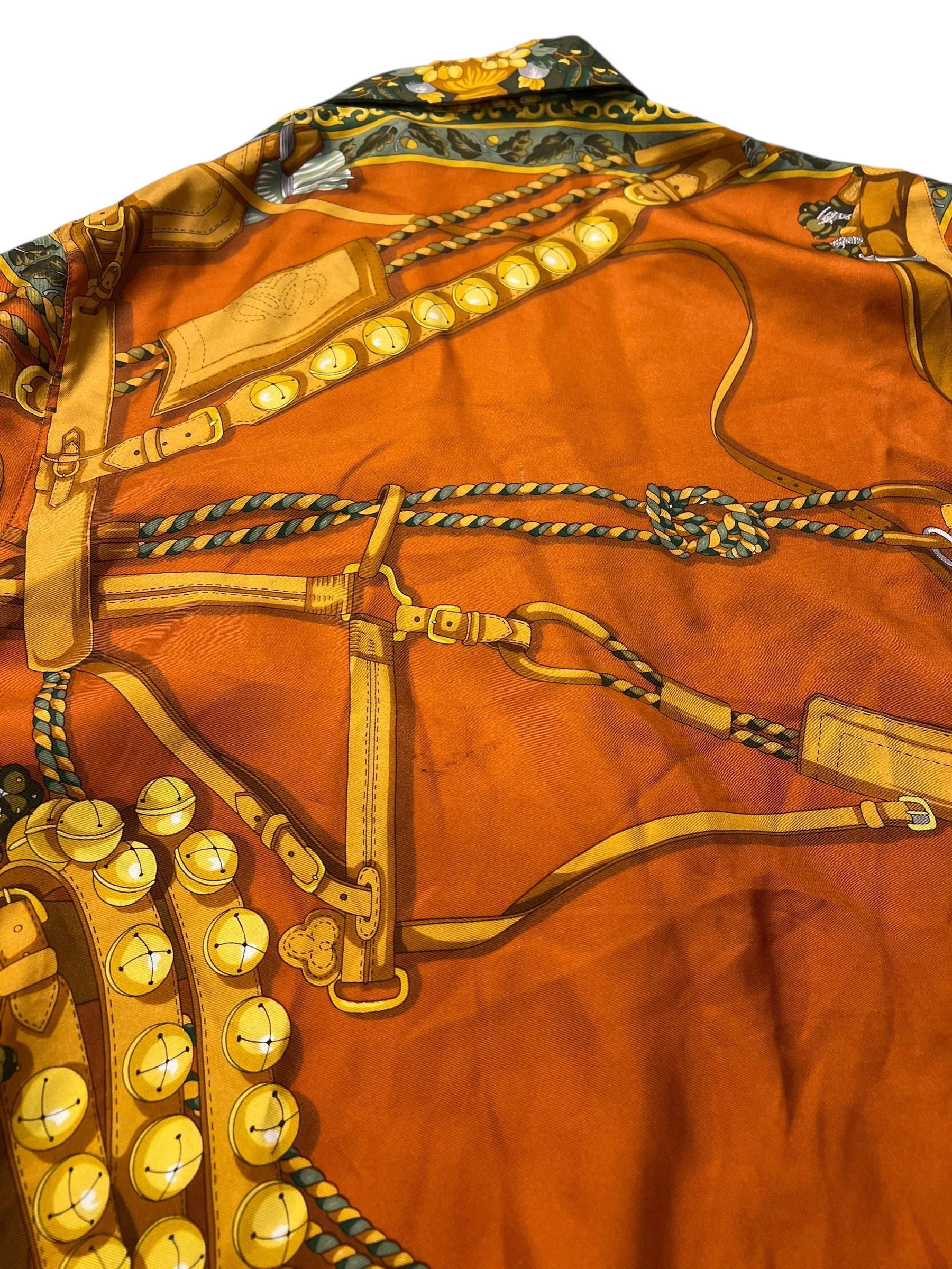 Loewe Silk Printed Long Sleeve Shirt