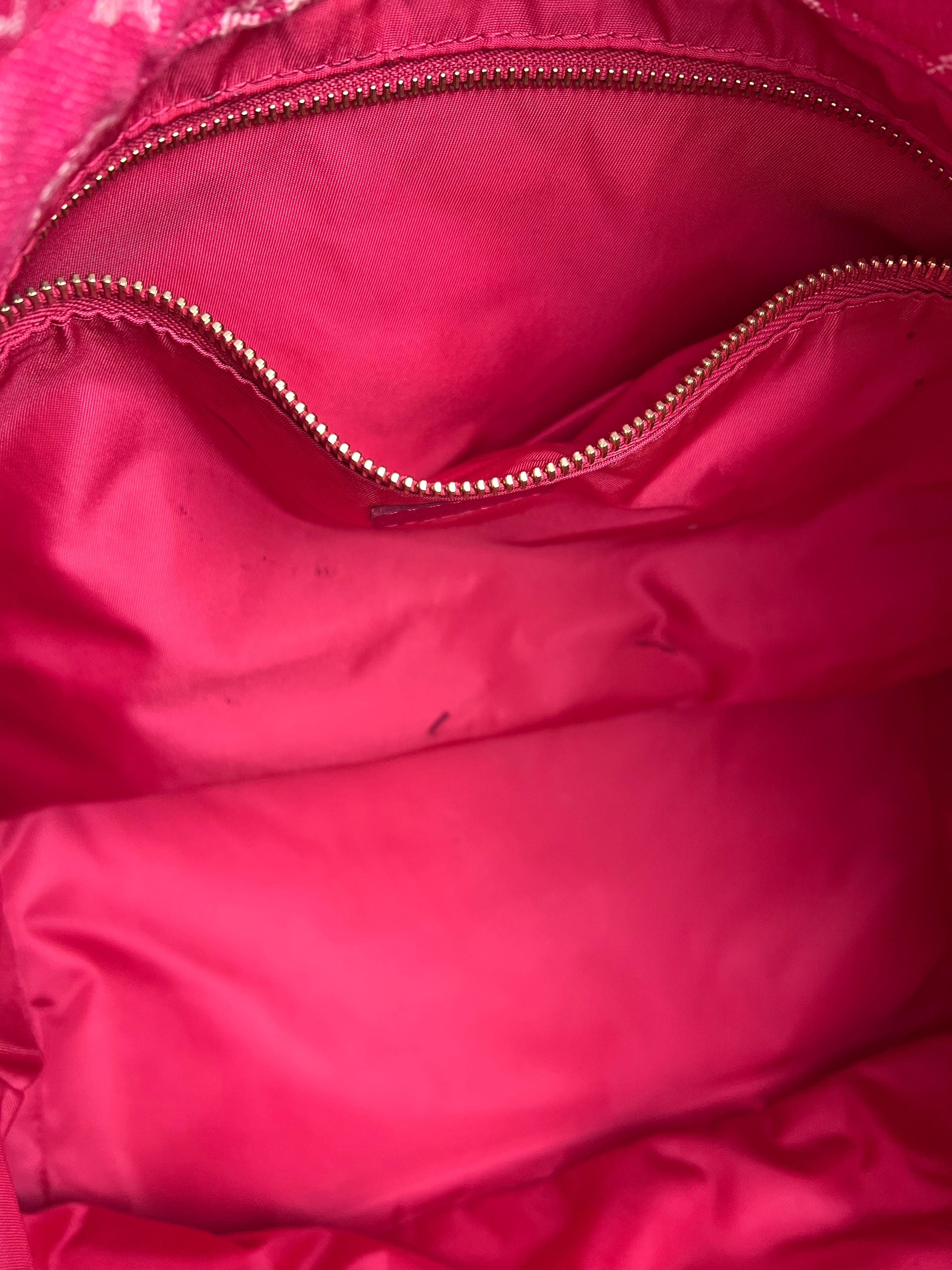Louis Vuitton Monogram Denim Noefull MM Tote Pink