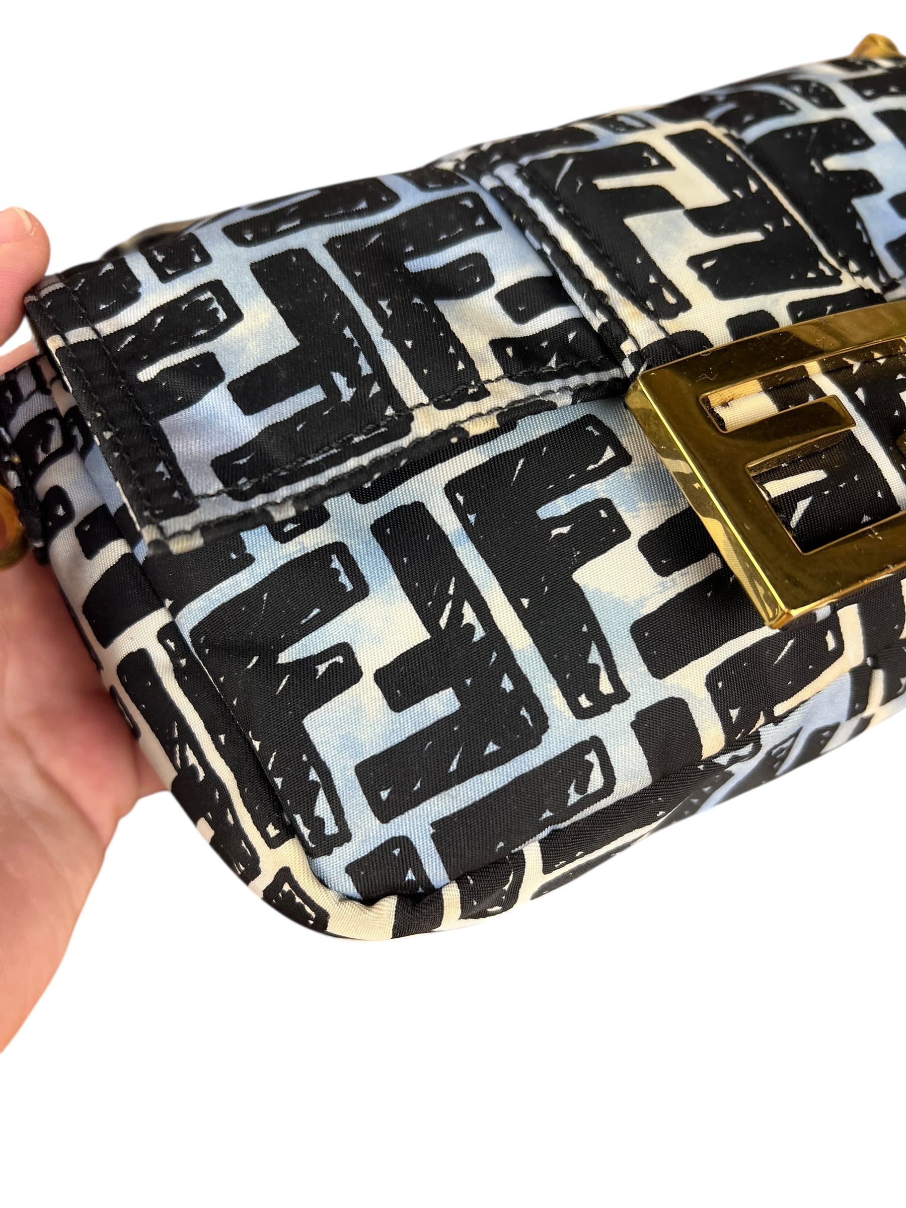 Fendi Joshua Vides Mini Baguette/Belt Bag