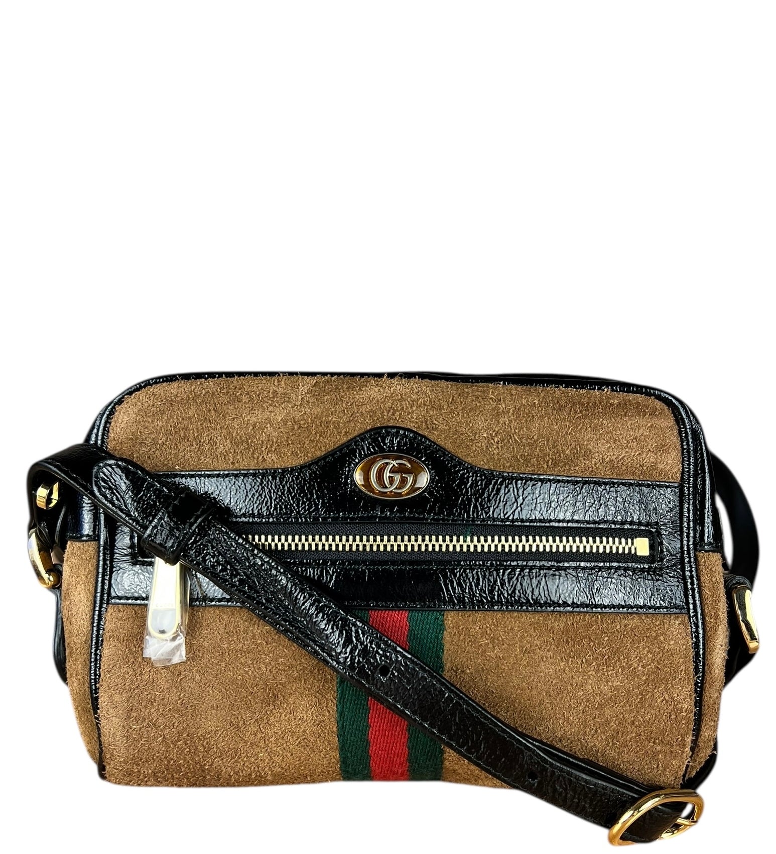 Gucci Suede Ophidia Crossbody Bag