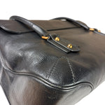 Gucci Vintage Black Horsebit Flap Bag