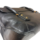 Gucci Vintage Black Horsebit Flap Bag