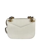 Bottega Veneta White Leather Mount Shoulder Bag