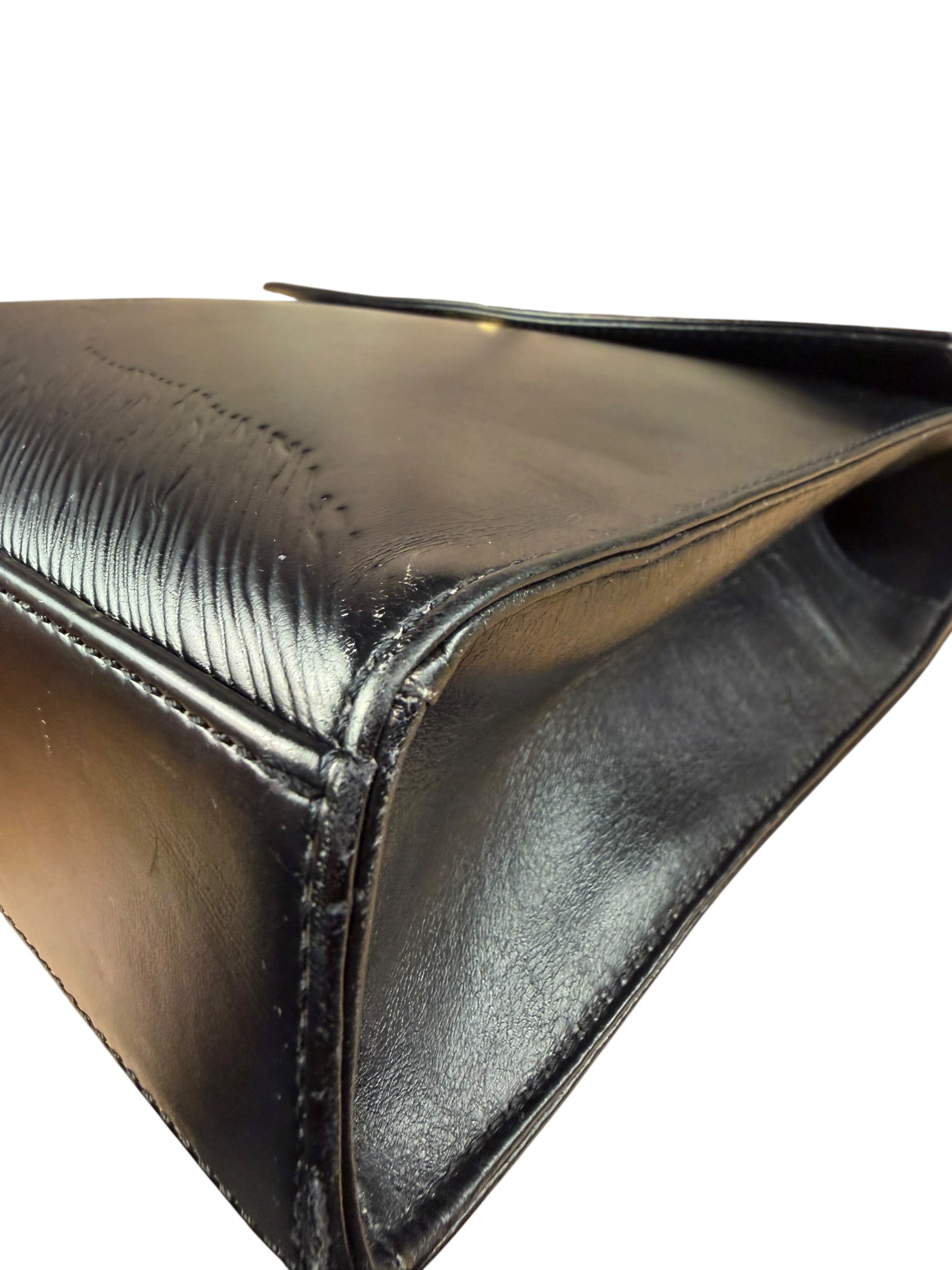 Louis Vuitton Black Epi Leather Opera Sparta Shoulder Bag