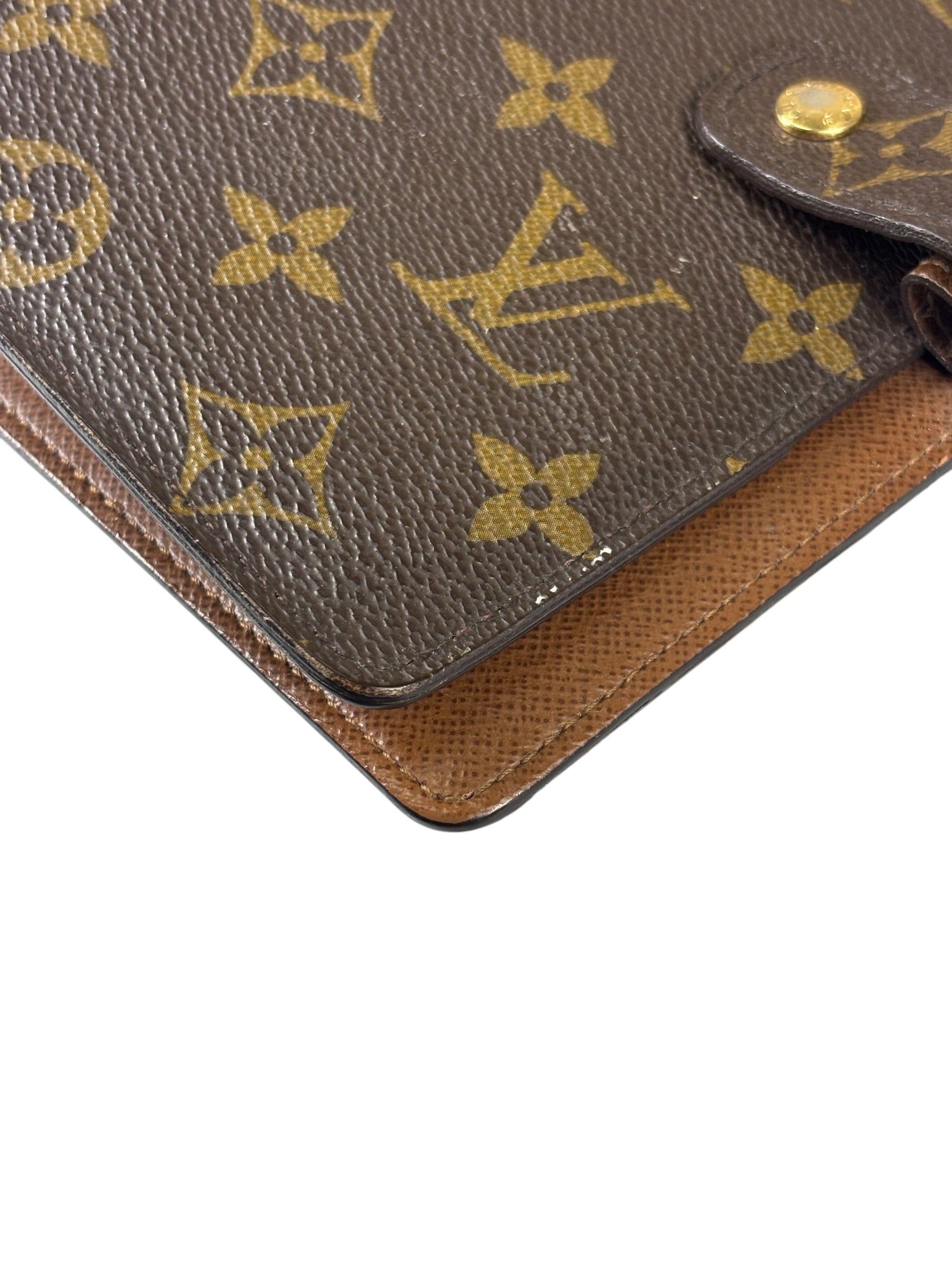 Louis Vuitton Monogram Medium Ring Agenda Cover