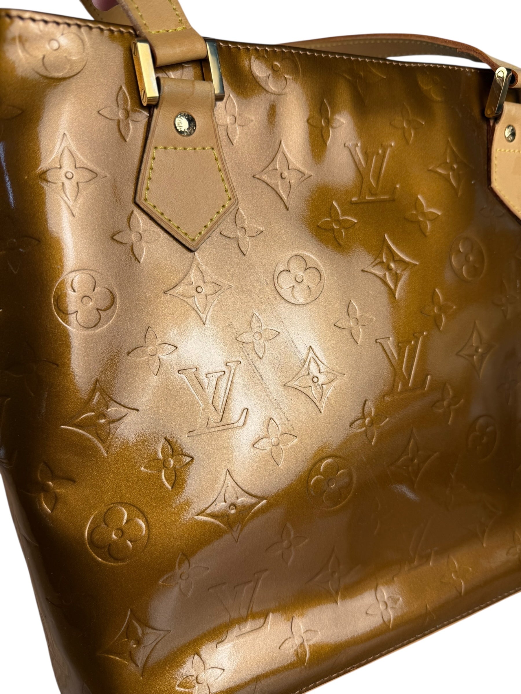 Louis Vuitton Monogram Vernis Houston Bronze