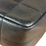 Chanel Black Lambskin Mini Chocolate Bar Flap Bag 2005