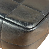 Chanel Black Lambskin Mini Chocolate Bar Flap Bag 2005
