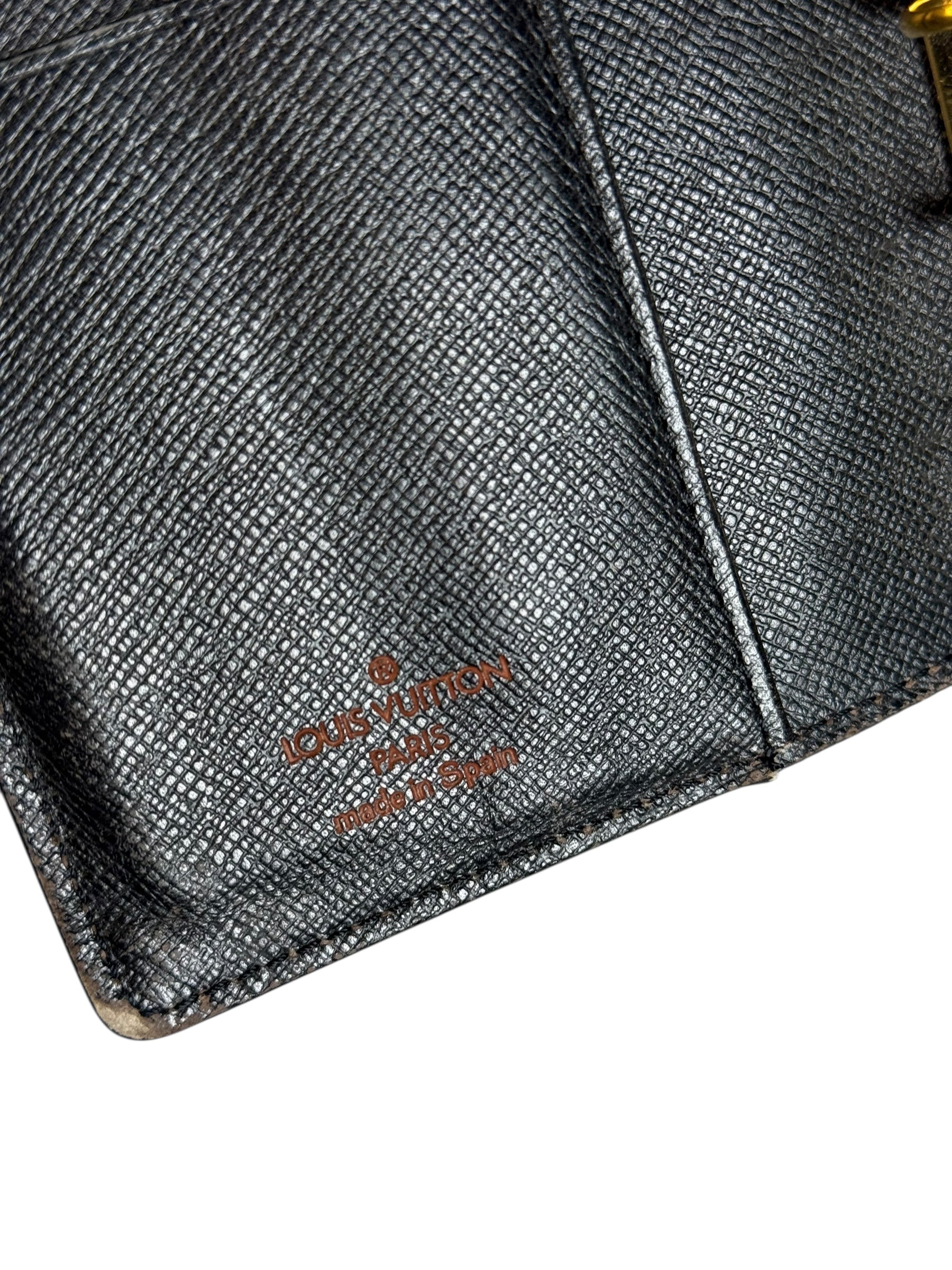 Louis Vuitton Noir Epi Agenda PM