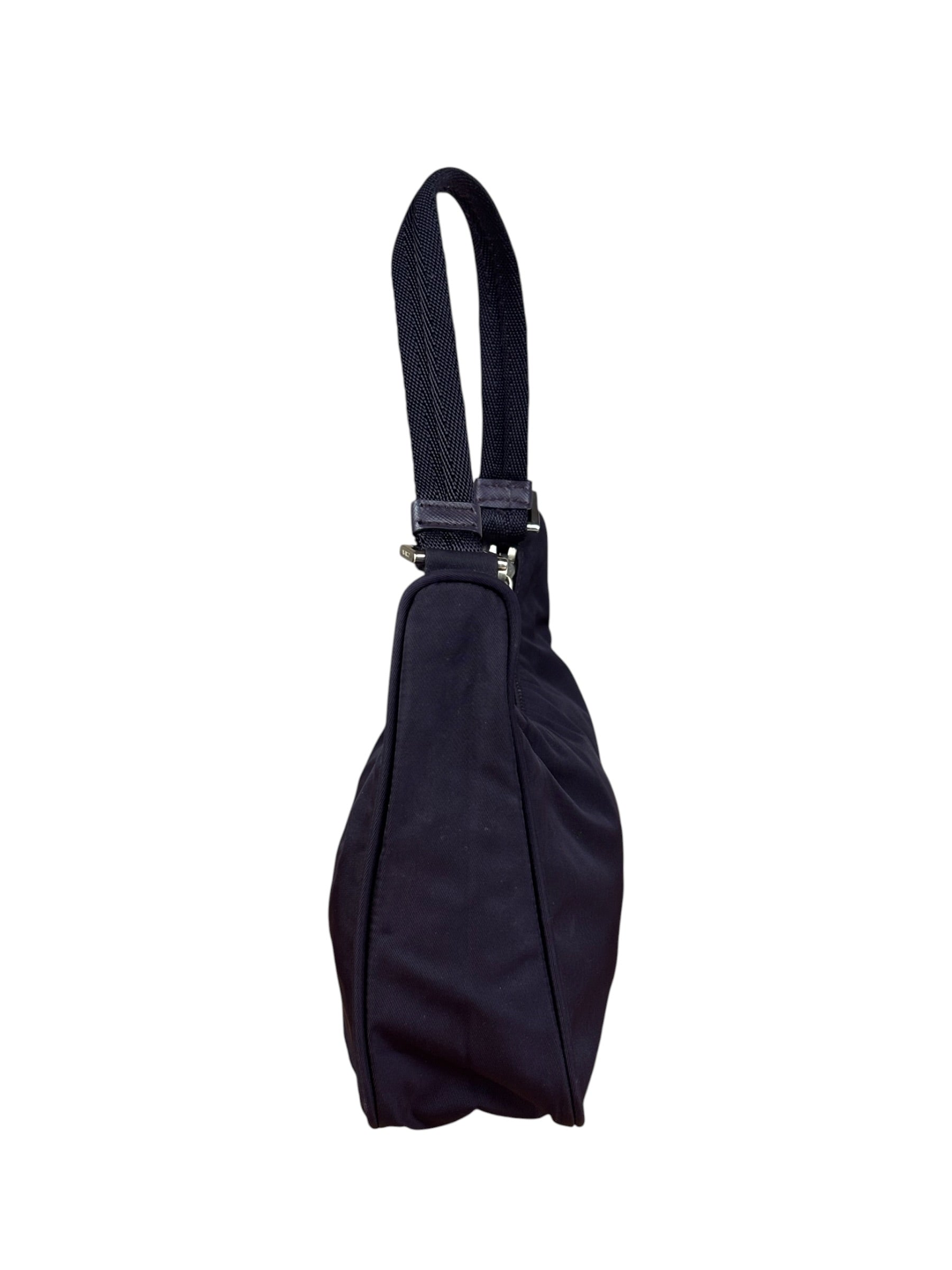 Prada Purple Tessuto Nylon Pochette