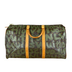 Louis Vuitton Stephen Sprouse Limited Edition Graffiti Keepall 50 Green