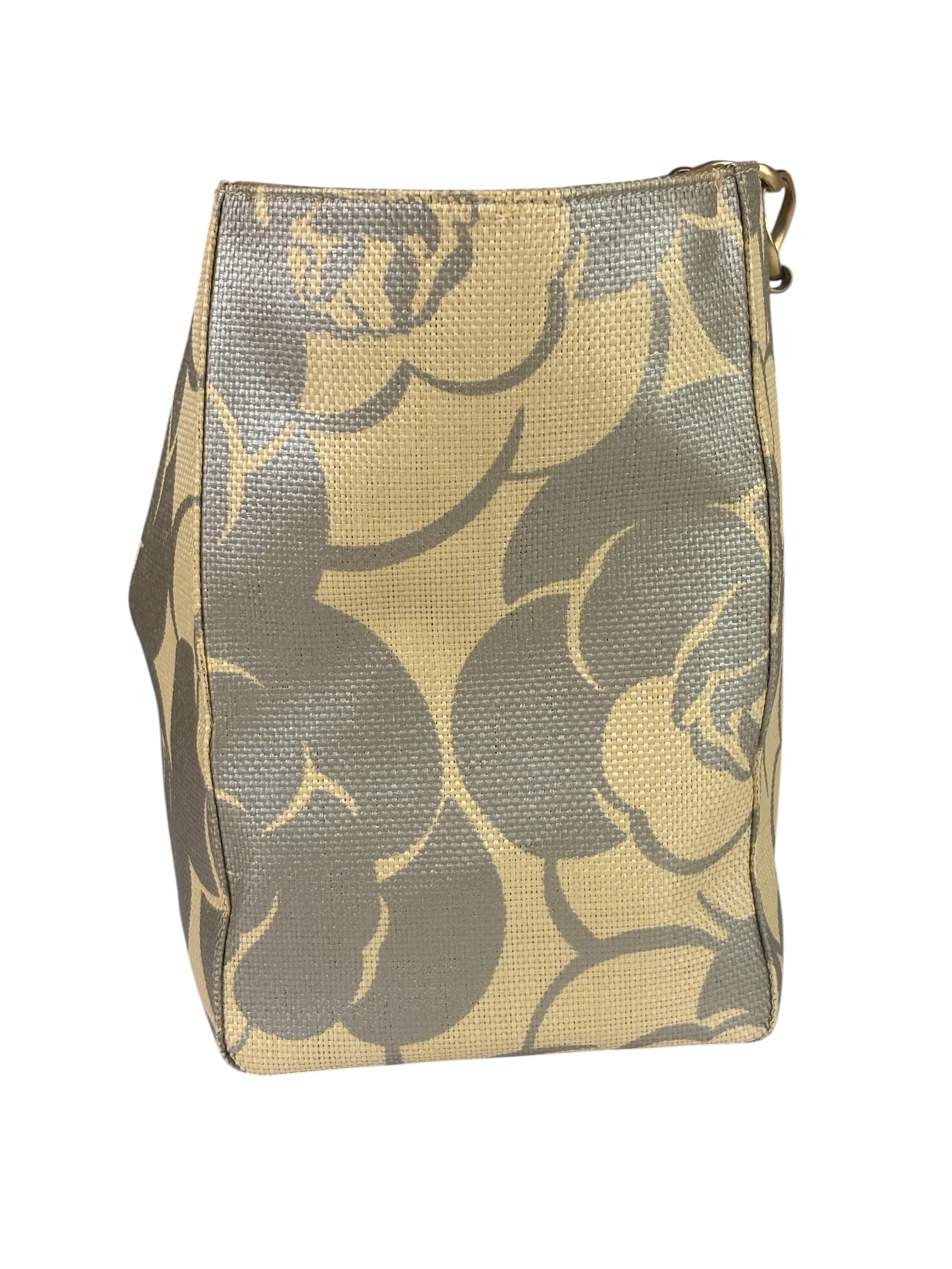 Chanel Camellia Raffia Tote 2004