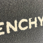 Givenchy Black Wool/Leather Trim Pouch