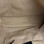 Saint Laurent Beige Canvas Rive Gauche Tote Bag