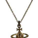 Vivienne Westwood Gold-Tone Orb Pendant Necklace