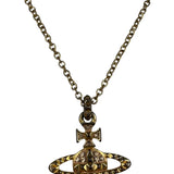 Vivienne Westwood Gold-Tone Orb Pendant Necklace
