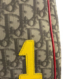 Christian Dior Vintage Monogram Rasta Trotter Messenger Bag