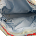 Chanel Blue Leather Trim New Travel Tote Bag 2002