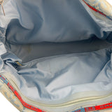 Chanel Blue Leather Trim New Travel Tote Bag 2002