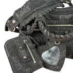 Balenciaga Neo Cagole City Bag Washed Denim