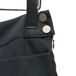 Chanel Vintage Black Wool Wide-Leg Trousers