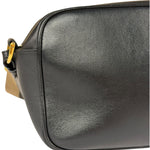 Fendi Black Leather Camera Crossbody