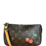 Louis Vuitton Vintage Murakami Cherries Pochette Shoulder Bag