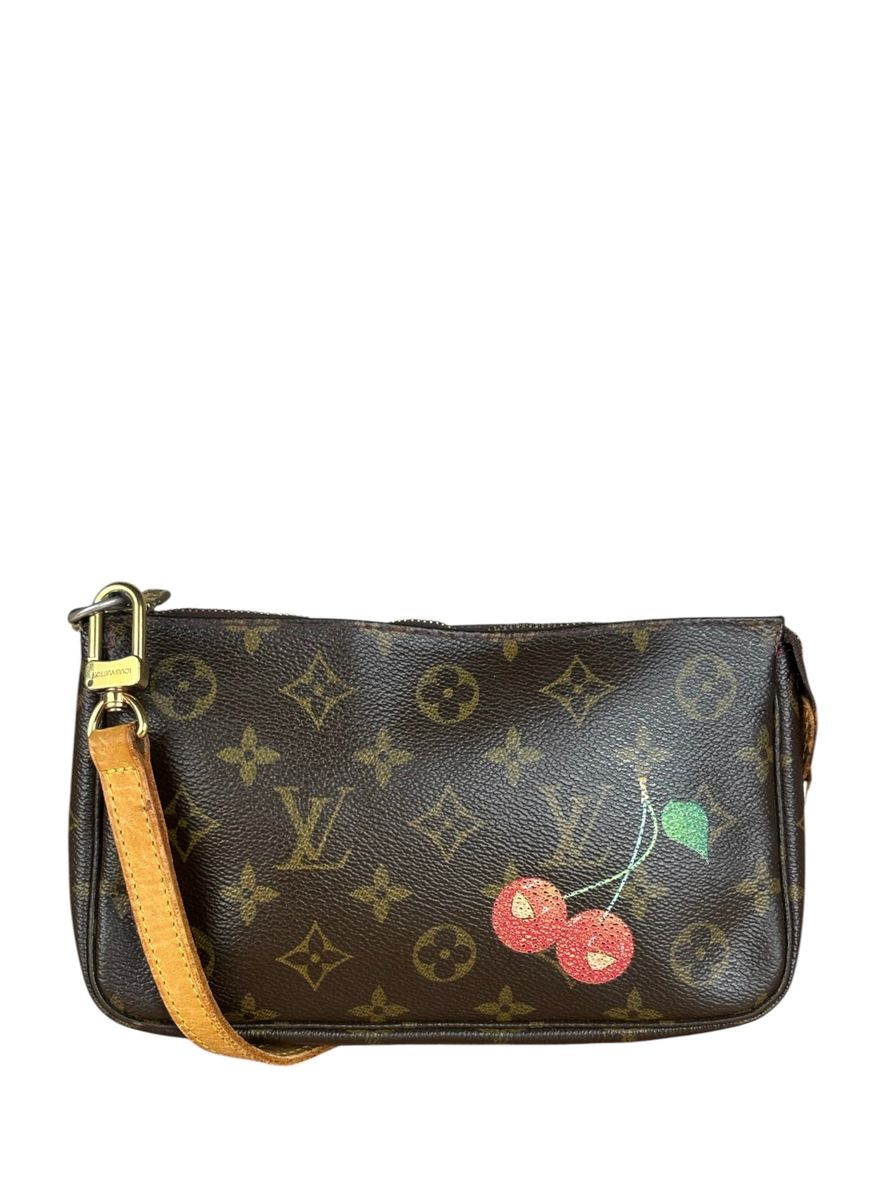 Louis Vuitton Vintage Murakami Cherries Pochette Shoulder Bag