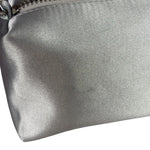 Alexander Wang Silver Satin Heiress Pouch