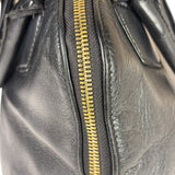 Vivienne Westwood Black Leather Shoulder Bag