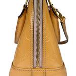 Louis Vuitton Yellow Monogram Vernis Alma BB Two-Way Bag