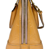Louis Vuitton Yellow Monogram Vernis Alma BB Two-Way Bag