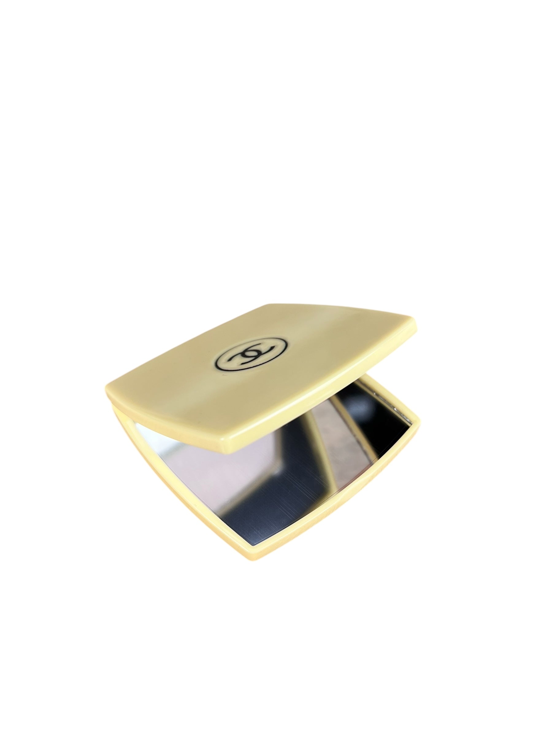 Chanel Beauty Yellow Mini Compact Mirror