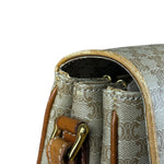 Celine Vintage Macadam Canvas Crossbody Bag