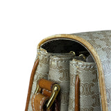 Celine Vintage Macadam Canvas Crossbody Bag