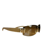 Gucci Vintage GG Web Tinted Sunglasses