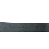 Balenciaga Black Leather Belt