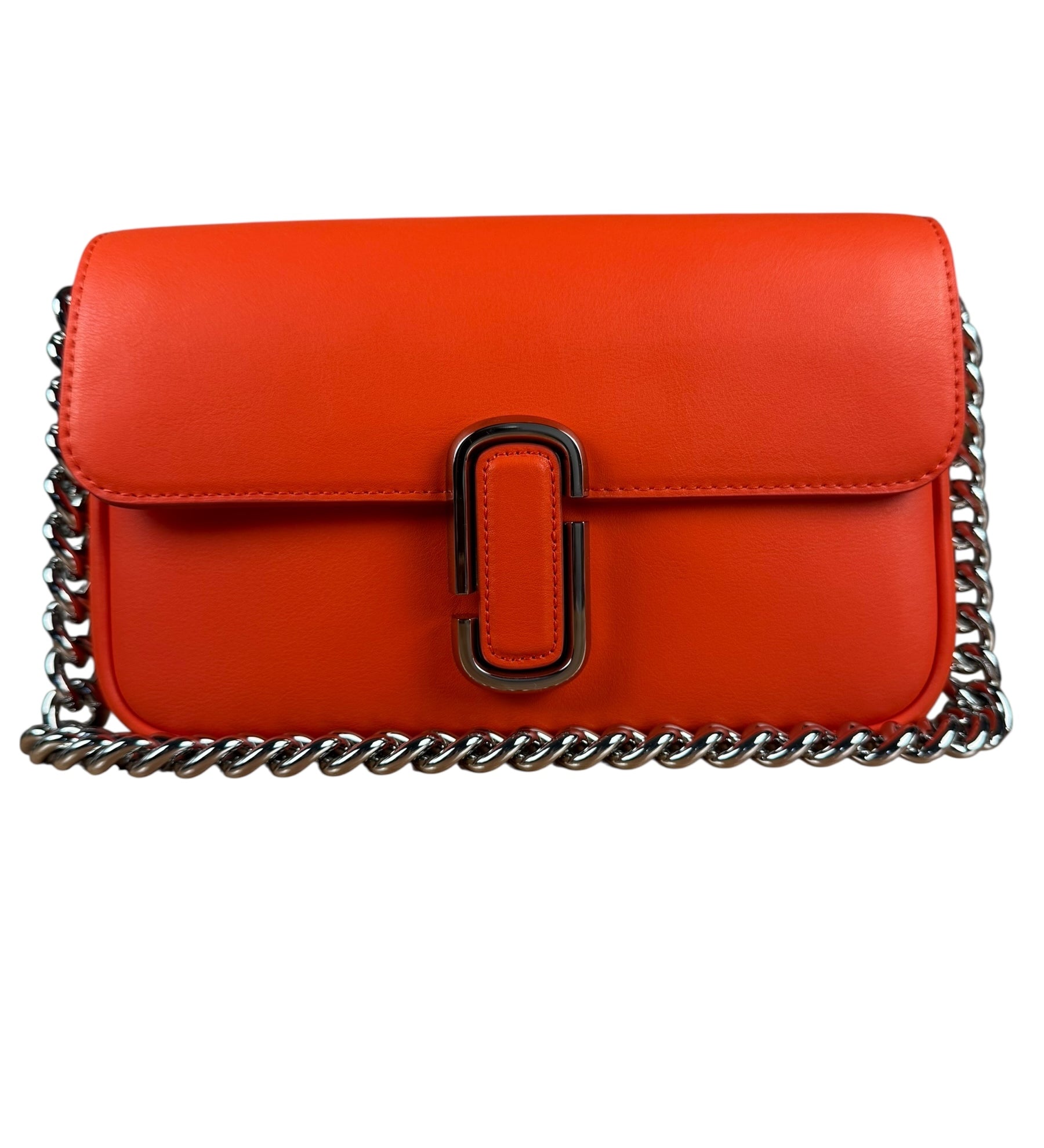 Marc Jacobs The J Electric Orange Crossbody Bag